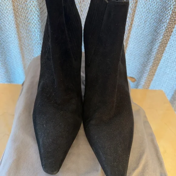 Christian Dior Tortoise Shell Wedge Ankle Boots – Size 38.5 Shoes